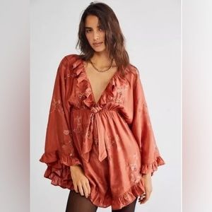 Free People Dance All Night Romper Size M